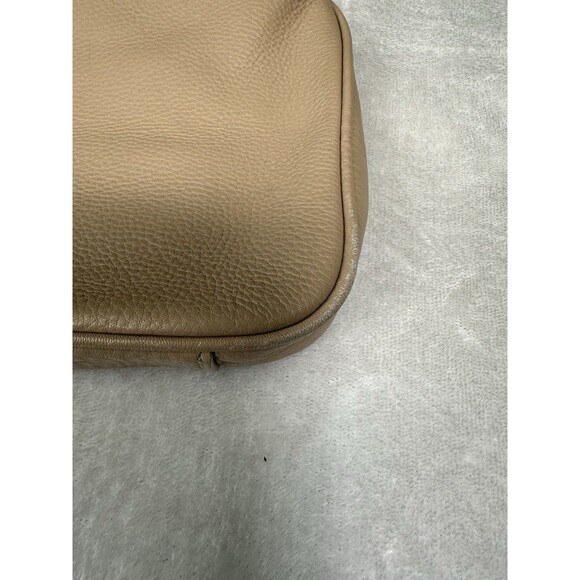 Kate Spade Cobble Hill Marsala Bag Leather Tan Taupe Flap Over Crossbody - Picture 12 of 14